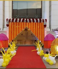 Mehndi theme LA Mansion Banquet