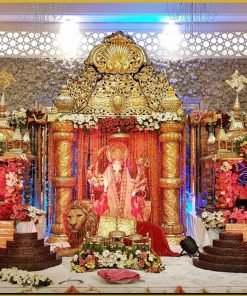 chowki setup at LA Mansion Banquet