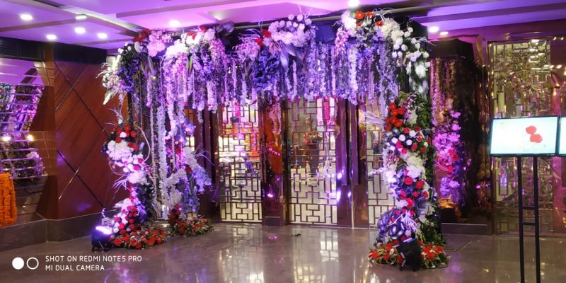 The Ritz Banquet Moti Nagar ground floor entry
